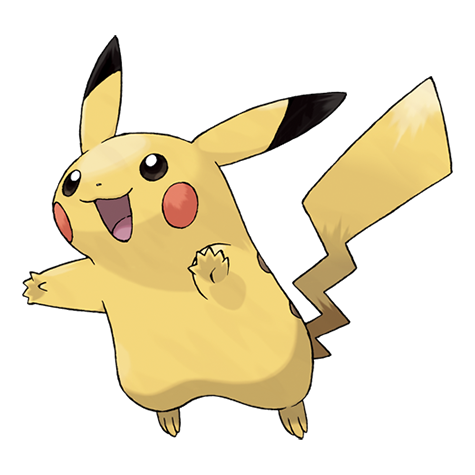 Pikachu の公式イラスト