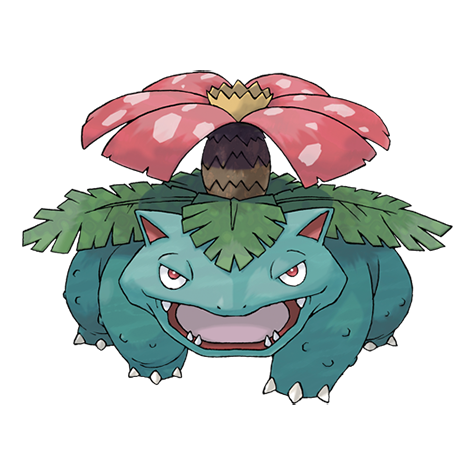 Venusaur official artwork